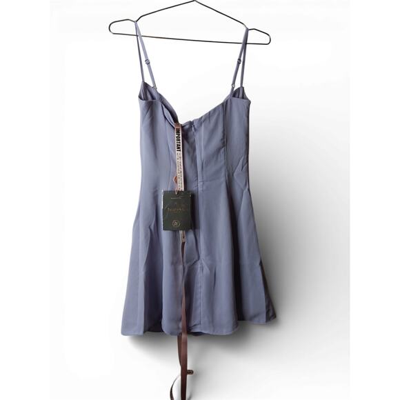 New with Tags House of CB Lavender Mini Dress  Bustier Corset Party SZ Small A-C - Picture 9 of 16